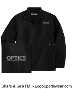 OPTICS Performance Jacket Brushed Back Soft Shell Design Zoom